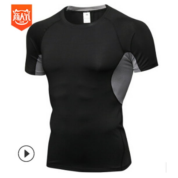 4PING Mens Sports Tights Short Sleeve Mens T-Shirt 4PING Mens Sports Tights Short Sleeve Mens T-Shirt